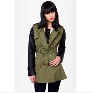 Green Studded Jacket